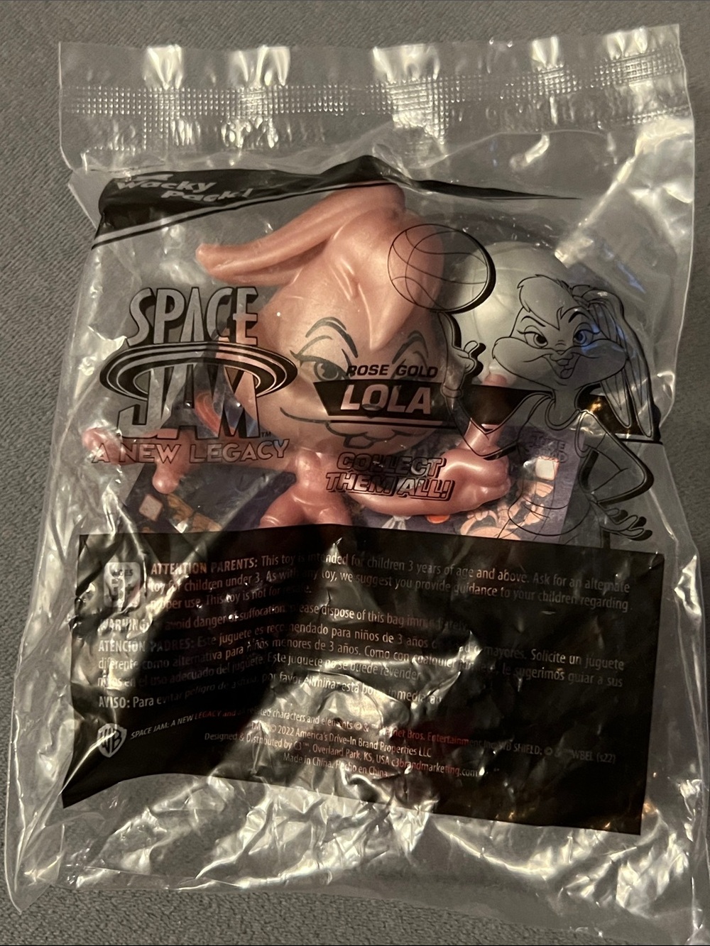 Sonic Wacky Pack 2022 Space Jam toy